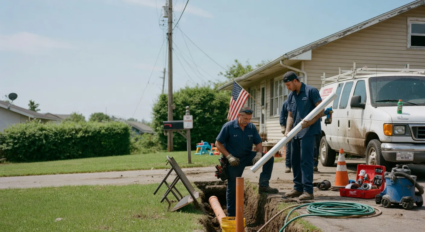 Drain Cleaning in Gans, OK near me